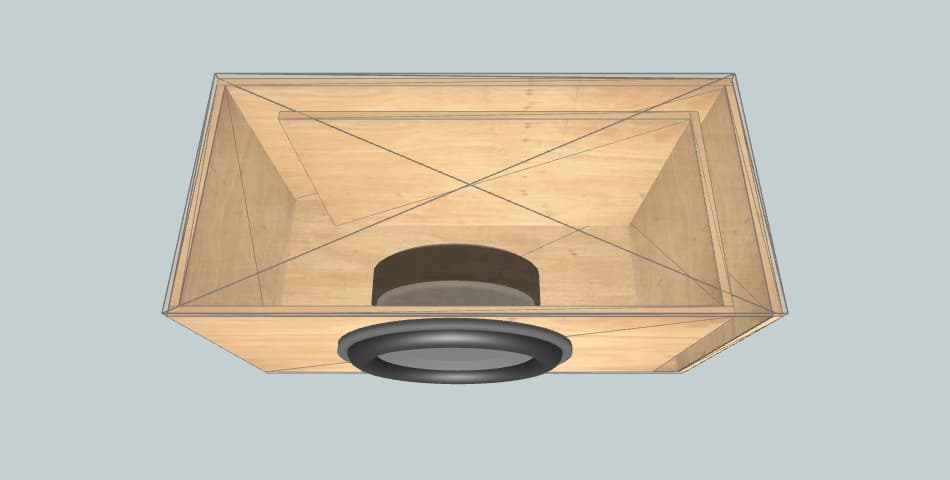 Pride pride ufo 18 box - короб для сабвуфера