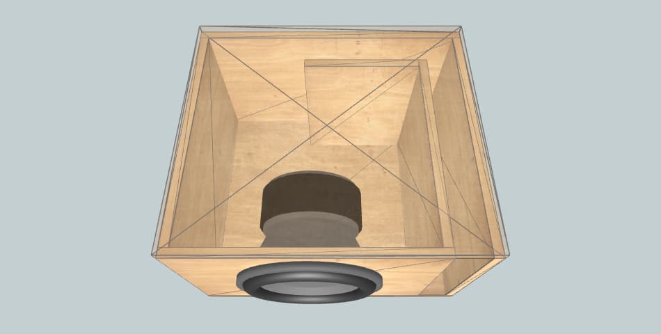 Skar Audio 12” Skar VXF D2 - subwoofer box