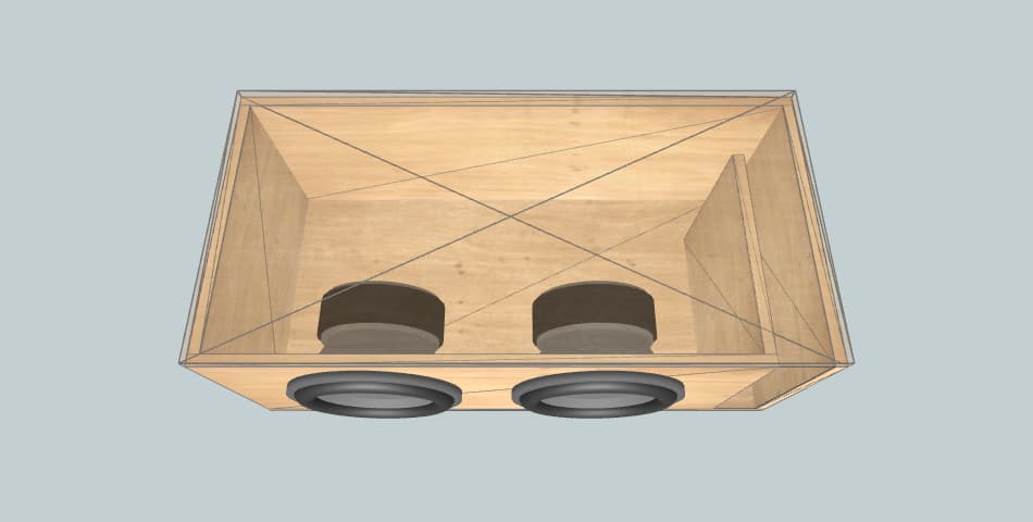 Rockford Fosgate Punch 12 P3 4-Ohm DVC Subwoofer - subwoofer box