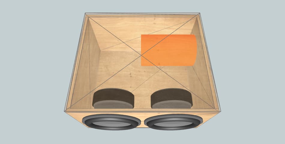 Alphard Мачете файт 15 - subwoofer box