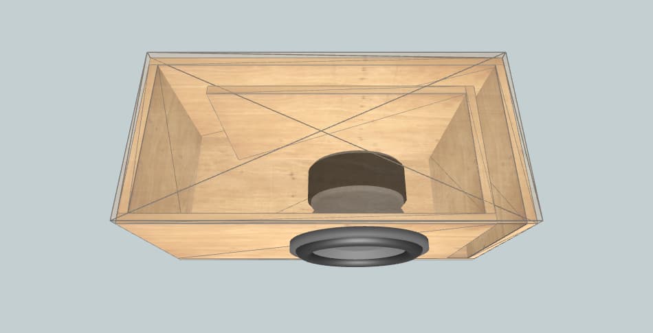 DL Audio Gryphon Pro 10 V.2 - subwoofer box