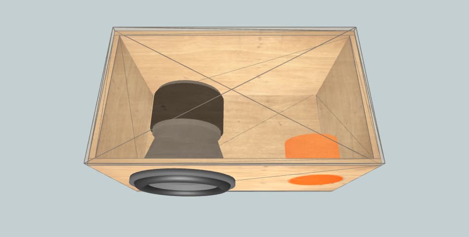 SPL Targa 57hz round - subwoofer box