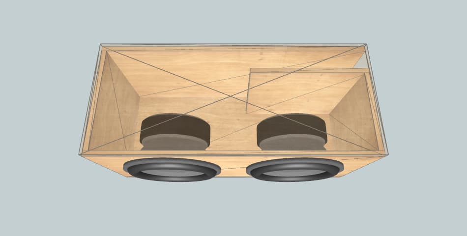 Rockford Fosgate P2 - subwoofer box