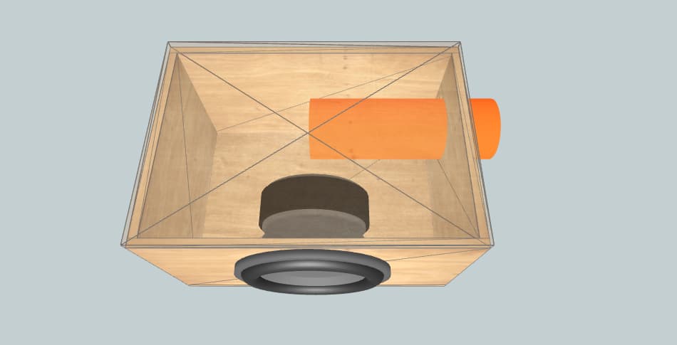 JBL Короб  - короб для сабвуфера