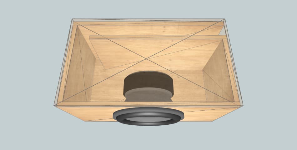 Skar Audio SDR-12 - короб для сабвуфера