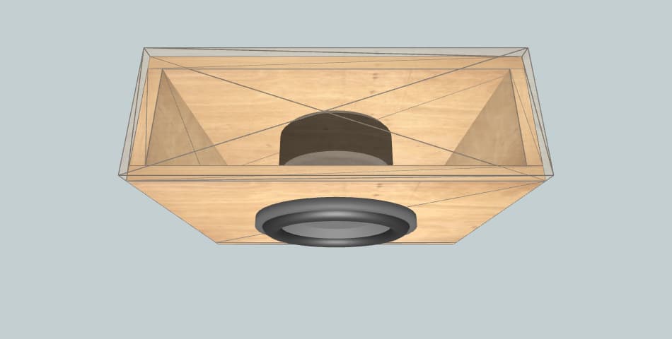 JL Audio 10W3V3 Sealed - subwoofer box