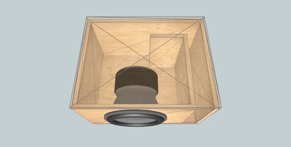 Sundown Audio 15” 31.25 hrz - короб для сабвуфера