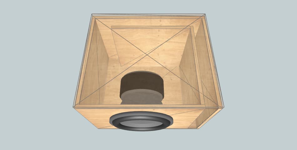 Alpine 29hz - короб для сабвуфера