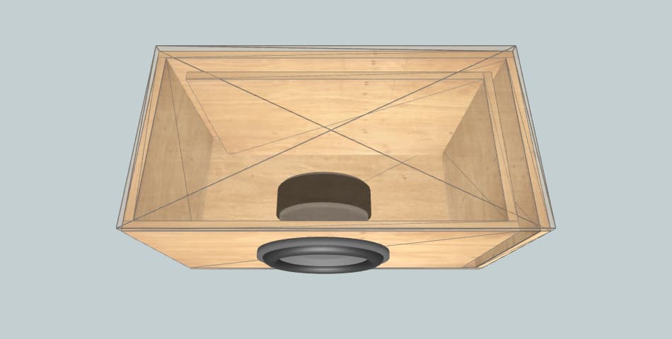 NHT 1259 - subwoofer box