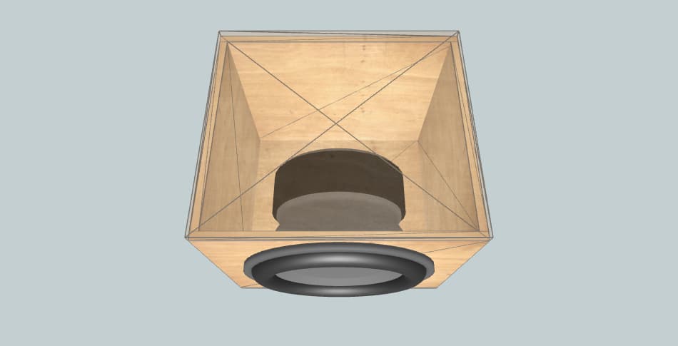Dayton Audio UM18-22 Denovo - короб для сабвуфера