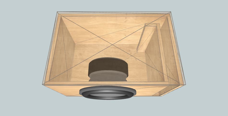 JBL Selim khan - короб для сабвуфера