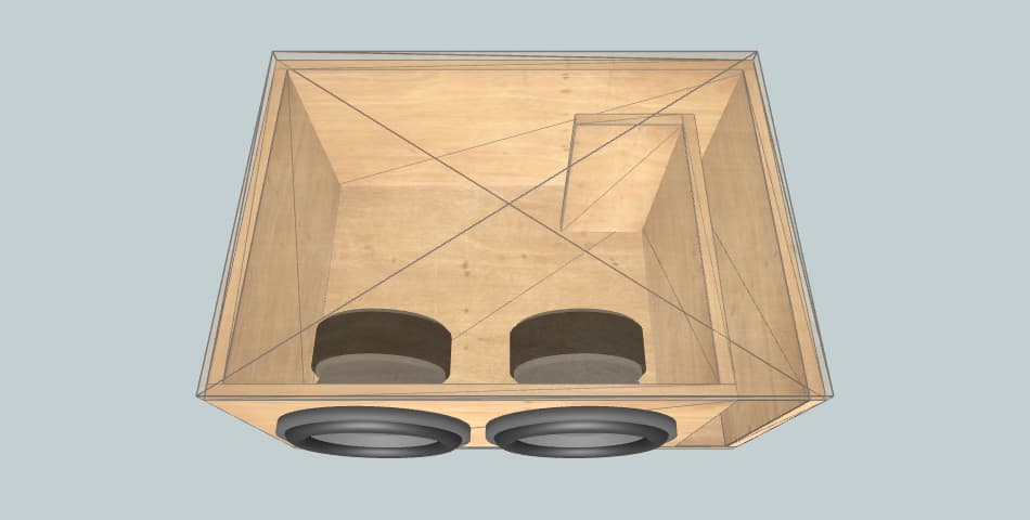 Alphard Alphard MACHETE M10D2 36 Гц - короб для сабвуфера