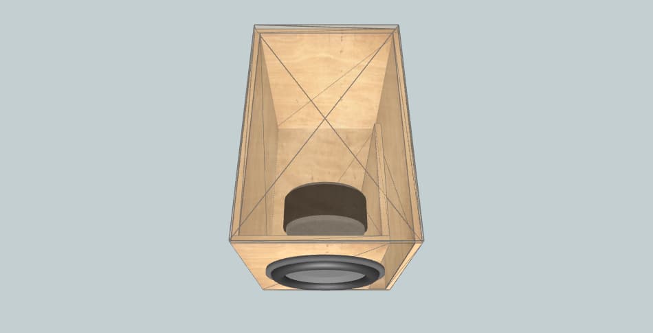 Skar Audio jeep single 15" - subwoofer box