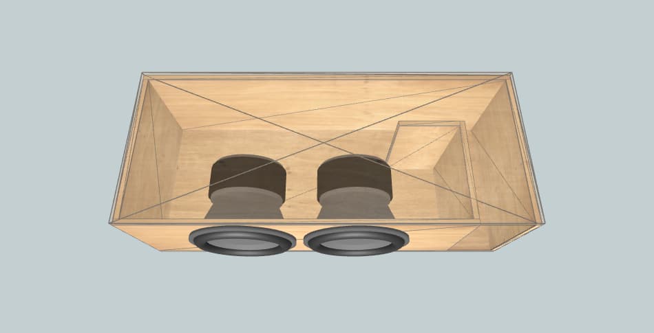 DC Audio 15" XL Elite's - subwoofer box