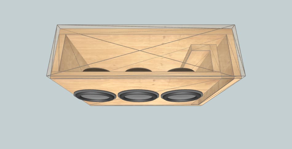 Speaker box for 3 15s Clearance