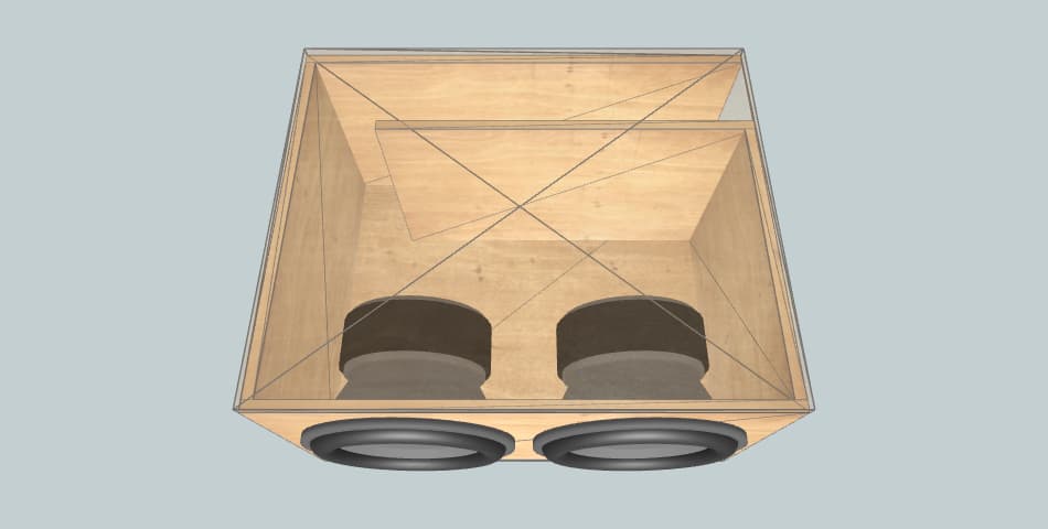 Sundown Audio U series 15 /O’Reilly - subwoofer box