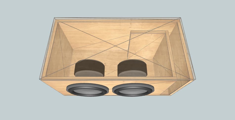 DD Audio Redline 10s - короб для сабвуфера