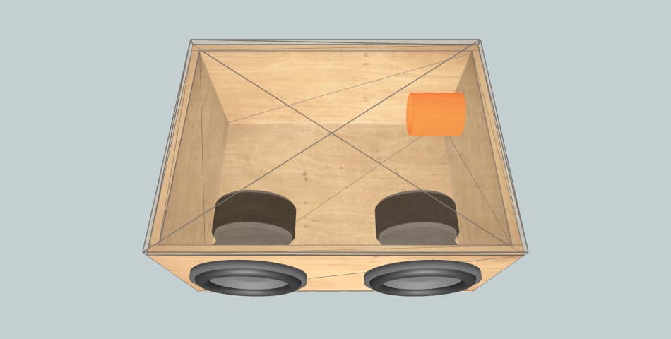 Memphis Audio 15-M610D2 - короб для сабвуфера