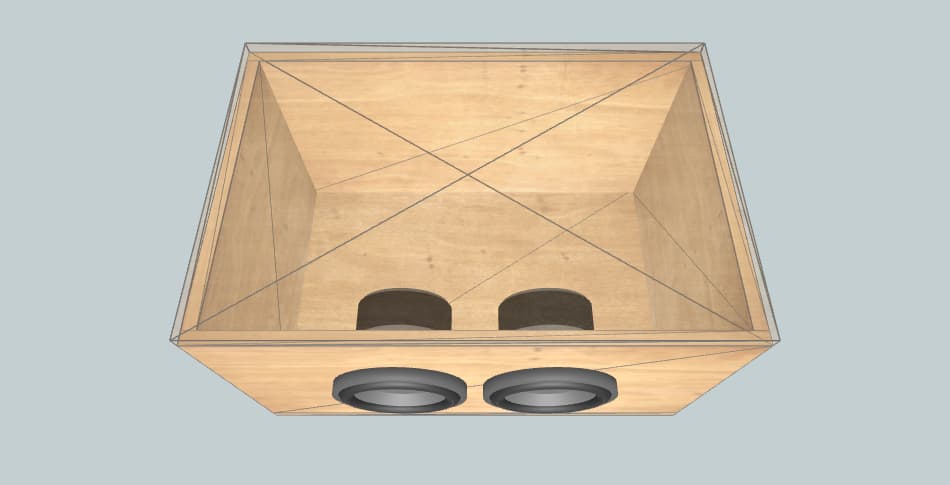 CT Sounds Tropo-6.5-D4 - короб для сабвуфера