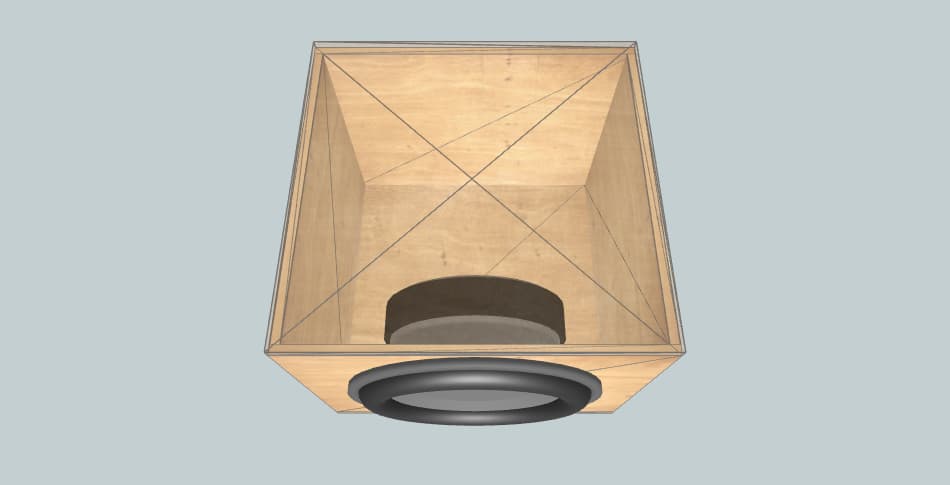 JBL projet new sub - subwoofer box