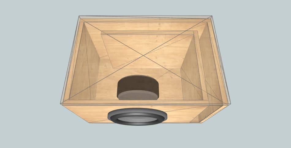 NVX VCW 10 - короб для сабвуфера