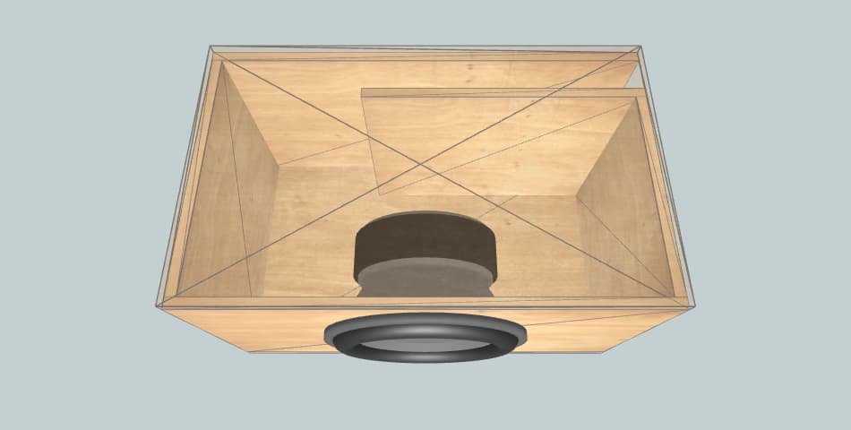 Memphis Mojo Pro 15" Slot port - subwoofer box