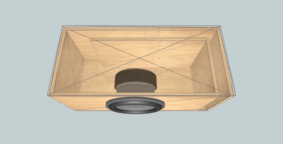 Audiopipe 12 25hz - короб для сабвуфера