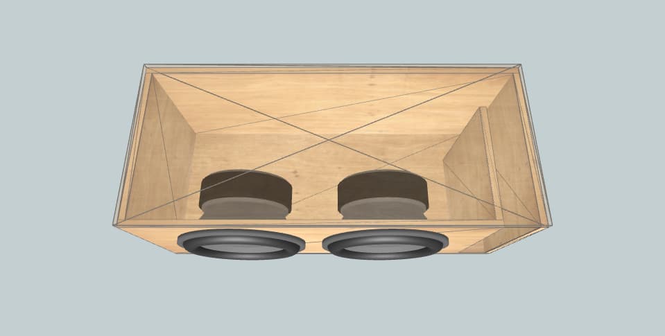 Subwoofer Box Deaf Bonce Apocalypse SA 255 Ported Box Slot