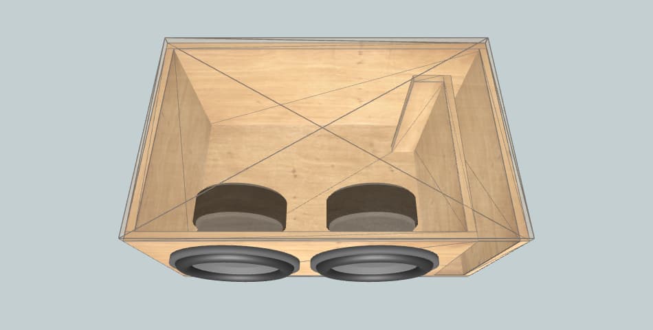 Common 12” - subwoofer box