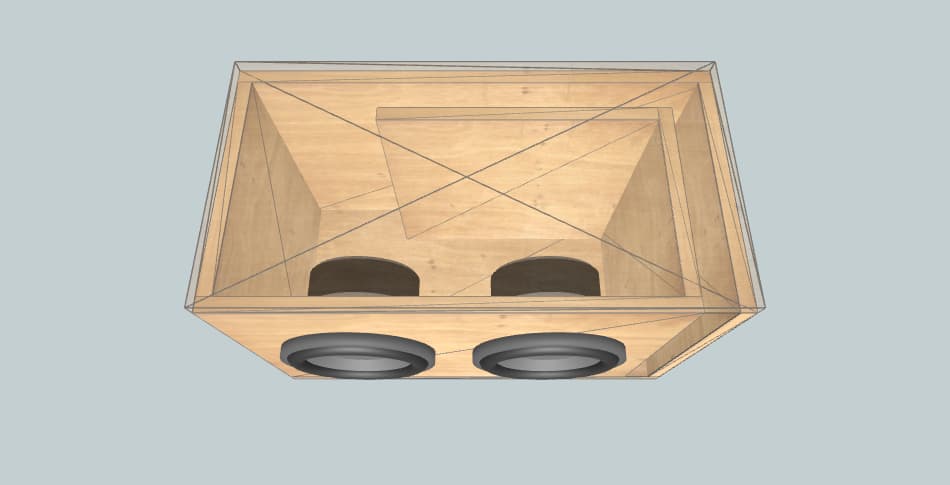 35 гдн редактор  - короб для сабвуфера