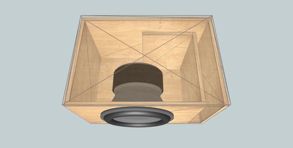 Single 15 skar vxf - subwoofer box