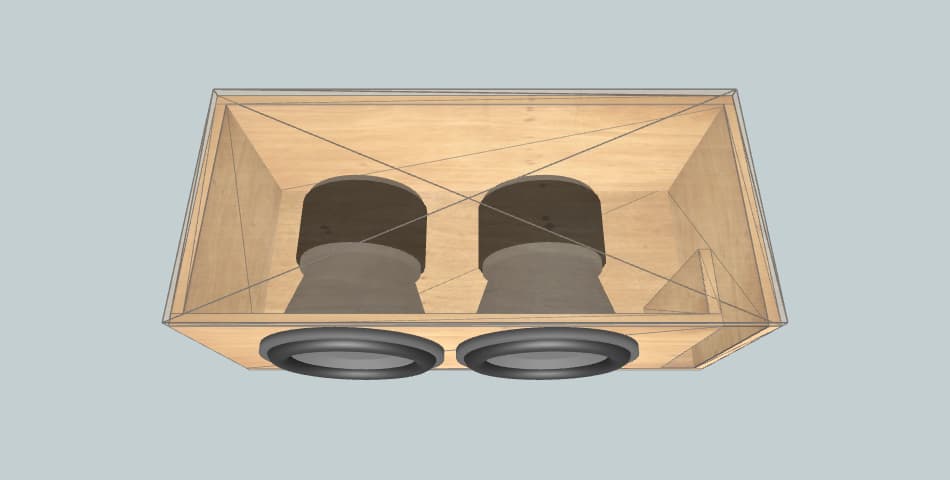 Tang Band Targa - subwoofer box