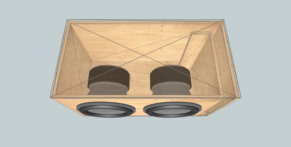 Avatar Audio STU-1546 - subwoofer box