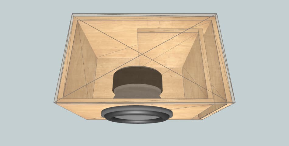 Xcursion Audio 12" V4 34HZ V2 - subwoofer box