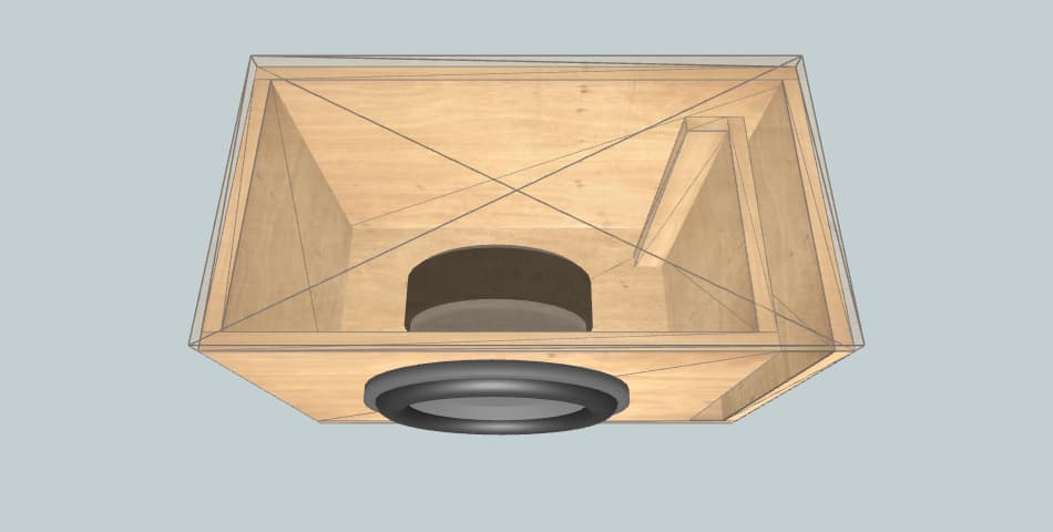 Sundown Audio LCS V.2 12" D4 - короб для сабвуфера