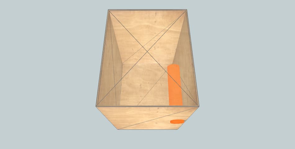 4 inch - короб для сабвуфера