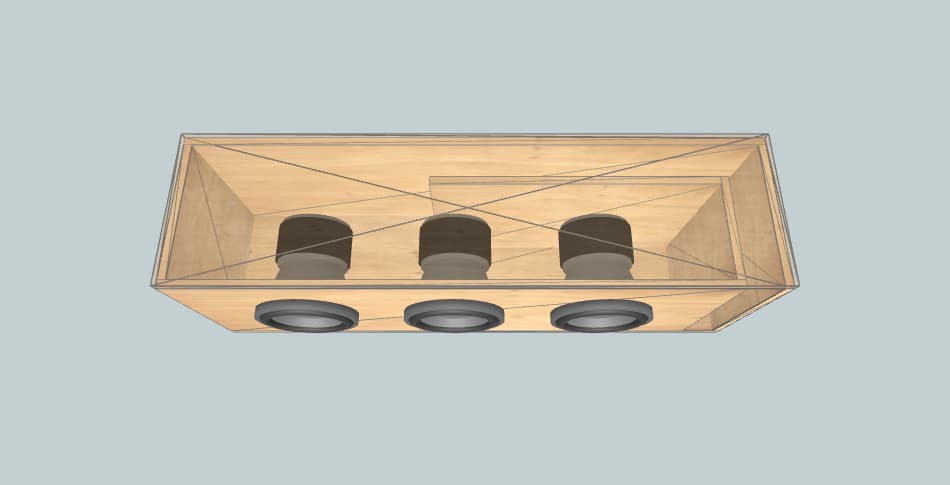 Lanzar maxp64 - короб для сабвуфера