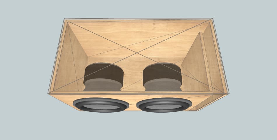 Avatar Audio STU-1546 - subwoofer box