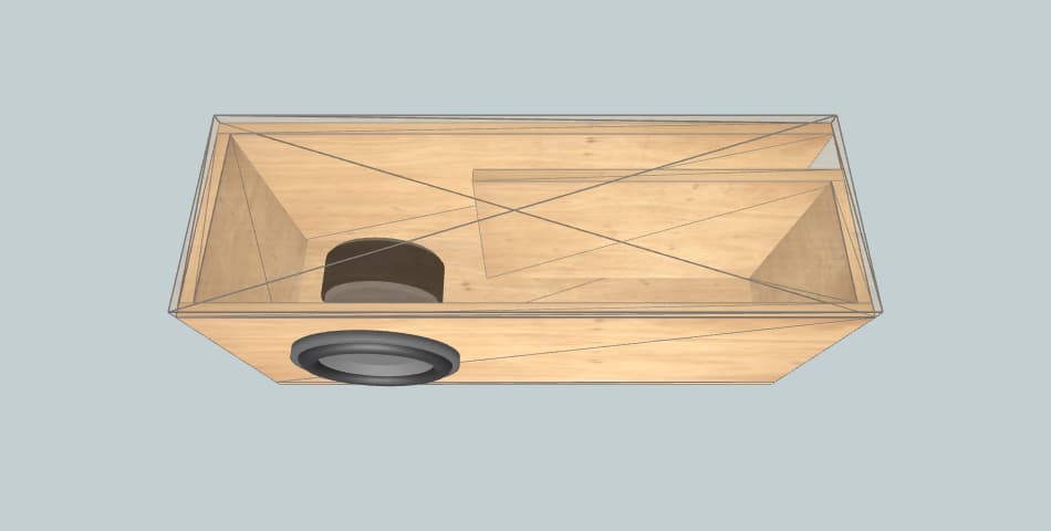 Rockford Fosgate T110D2 - короб для сабвуфера