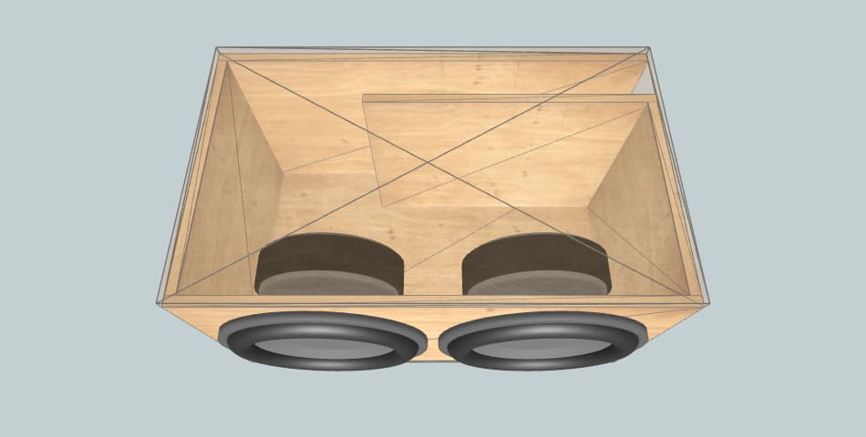 Sony Xplod 15 - короб для сабвуфера