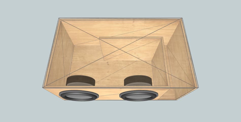 DD Audio 715d d2 - короб для сабвуфера