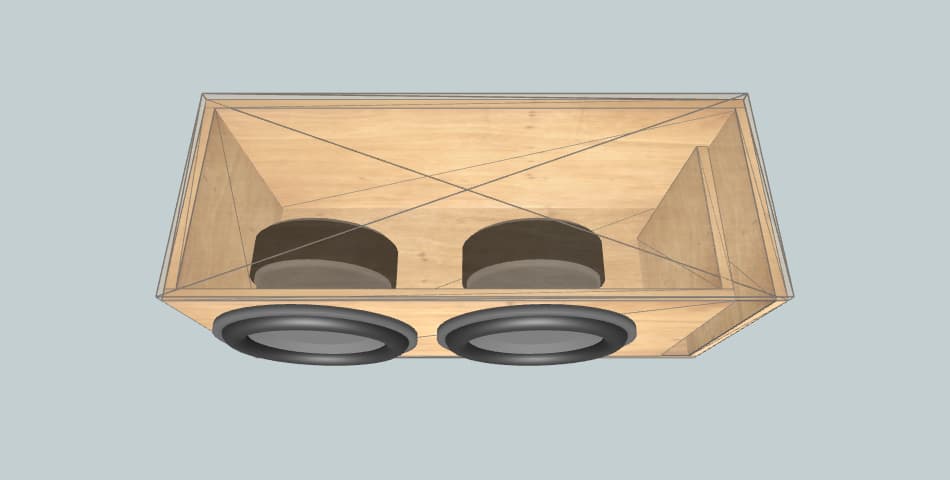 JL Audio 15W6 - subwoofer box