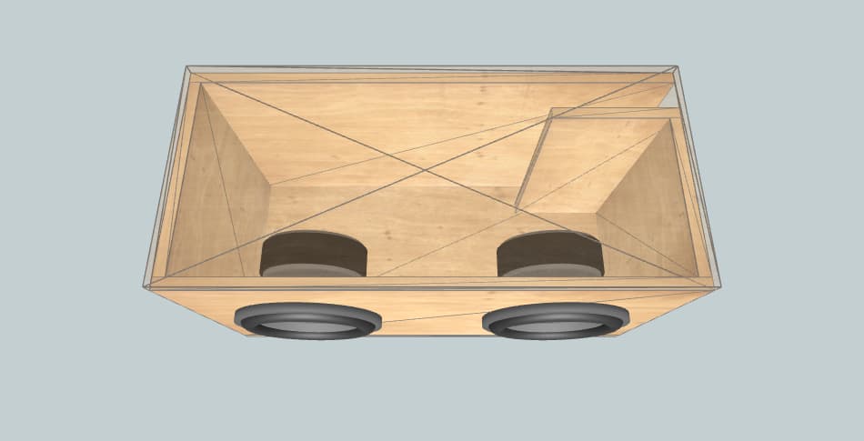 Kicker comp r10 2 - subwoofer box