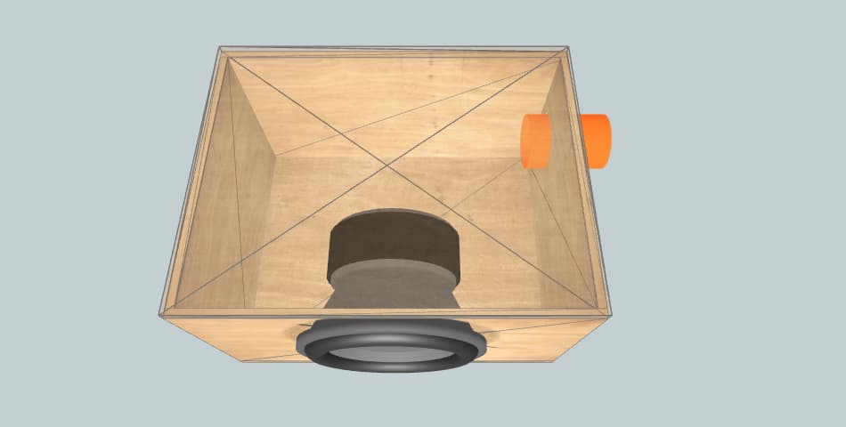 Rockford Fosgate P315 vented  - короб для сабвуфера