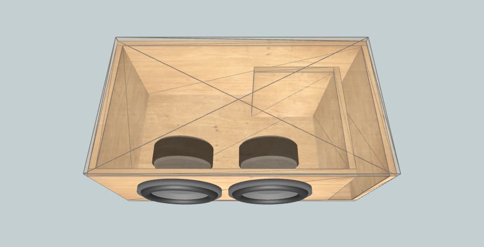 Sundown Audio Dual sundown lcs 10s - короб для сабвуфера