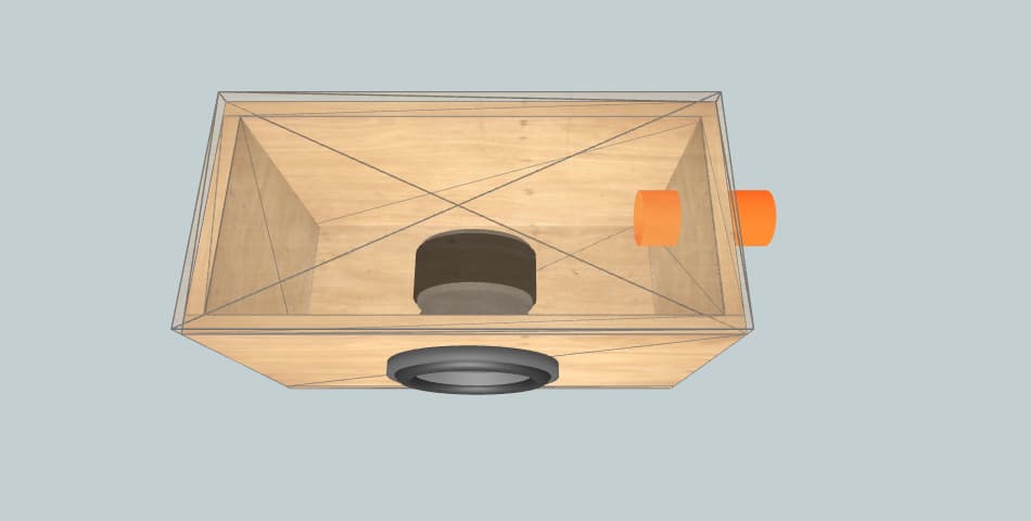 DD Audio 608d-d4 - subwoofer box