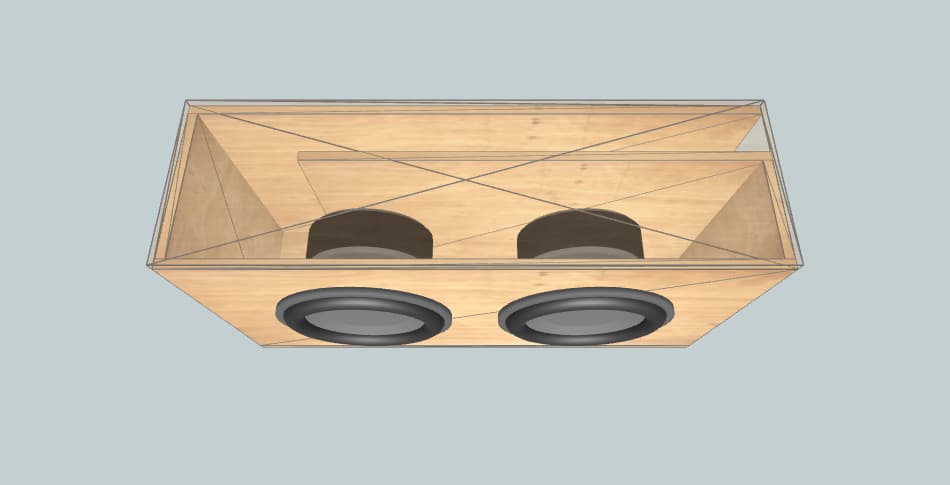 BOSS Audio Phantom 2500 - subwoofer box