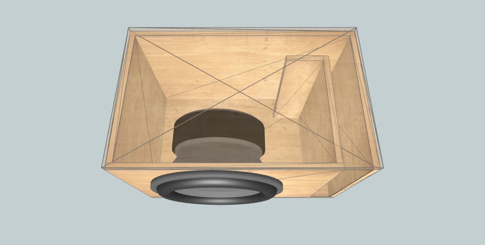 JBL GTO 1502D for vag1.9tdi - subwoofer box