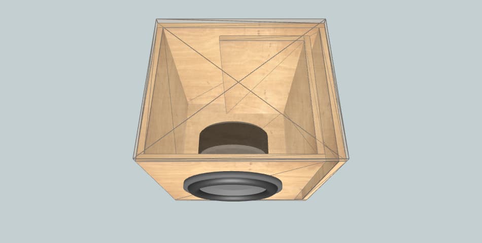 JL Audio W3V3-4 FPB JJ#1 - короб для сабвуфера