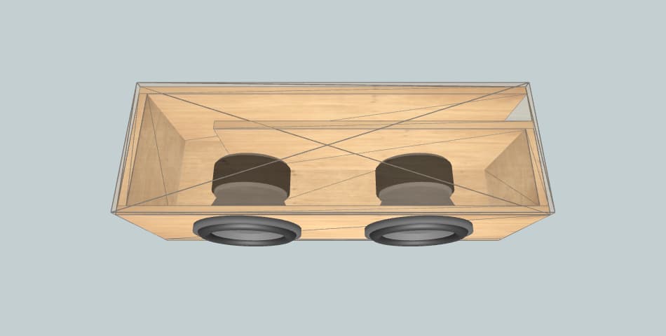 JL Audio Another big port box - короб для сабвуфера